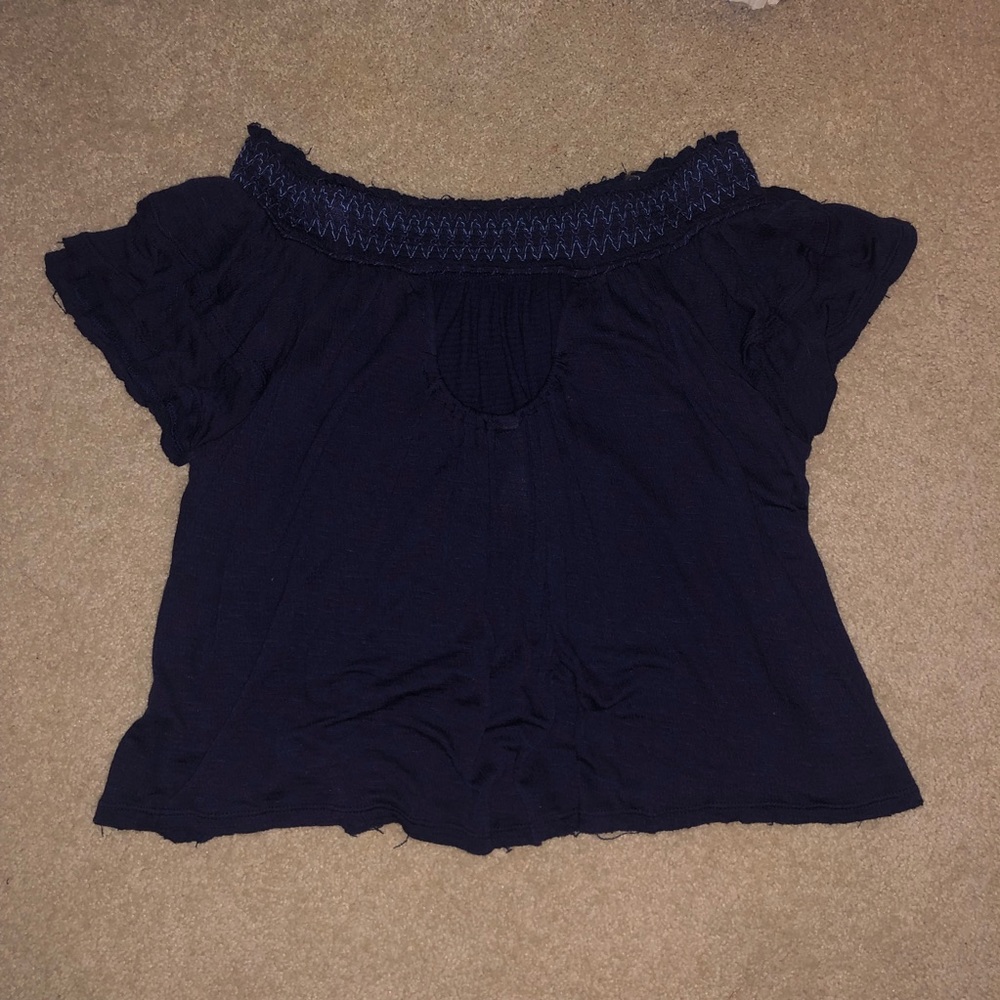 Navy top - Picture 2 of 3